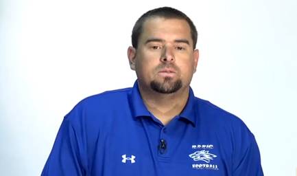 Basic High coach Jeff Cahill