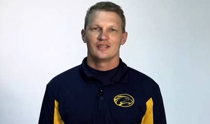 Boulder City High coach Alex Kazel