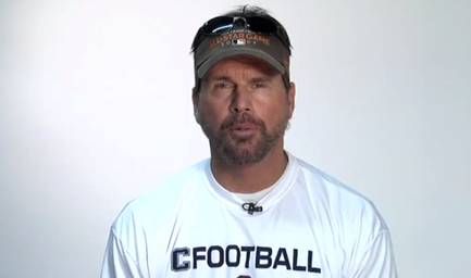 Coronado High coach Lance Cooper