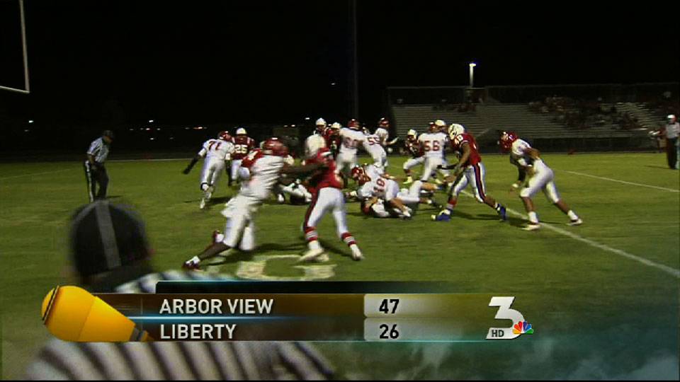 Arbor View tops Liberty, 47-26