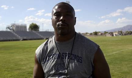 Canyon Springs coach Hunkie Cooper