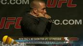 Nick Diaz removed from UFC fight