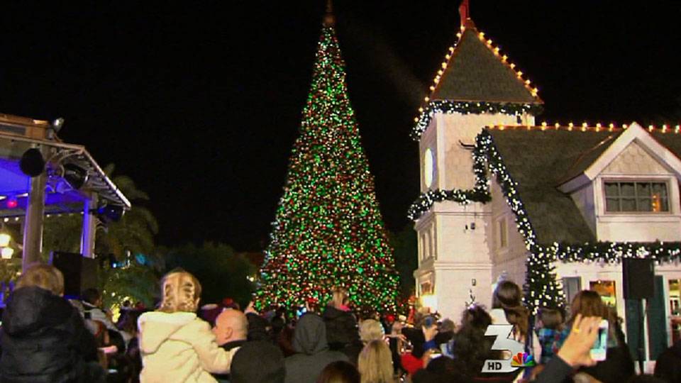 Town Square lights up for holidays