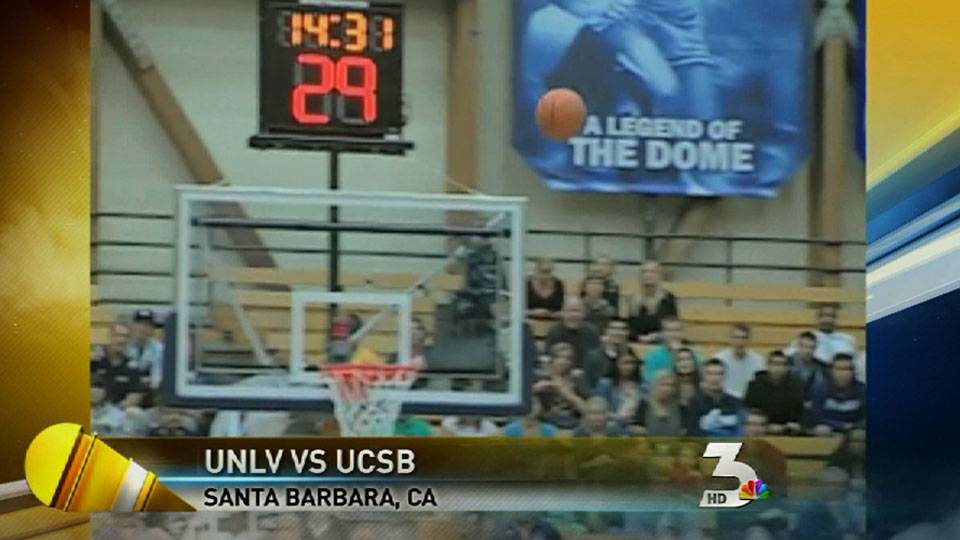 UNLV basketball takes on UC Santa Barbara