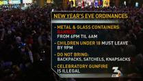 Crowds flock to Strip for New Year's bash