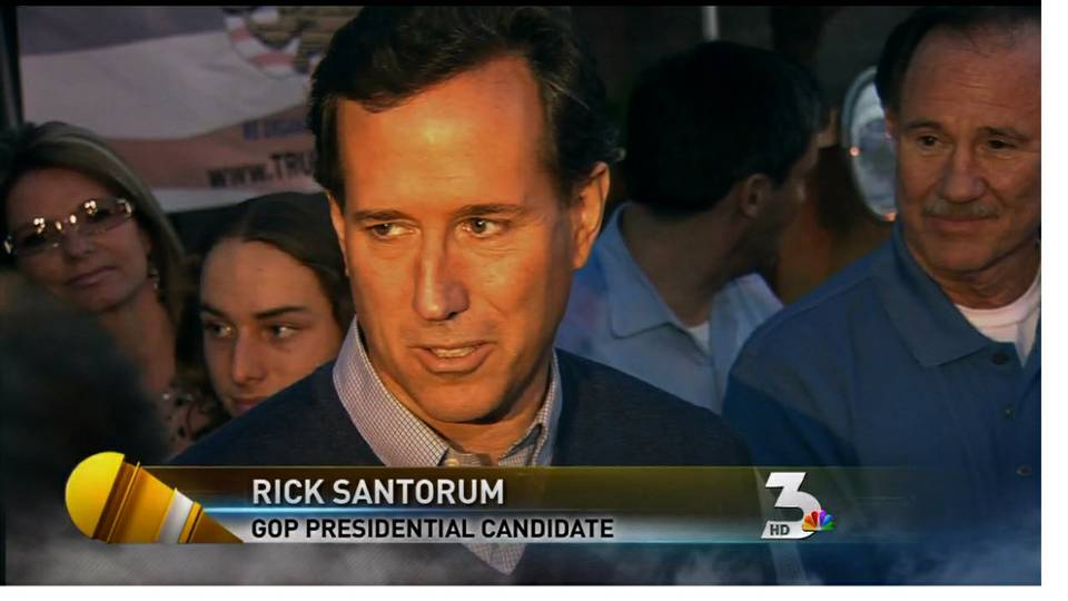 Rick Santorum in Las Vegas