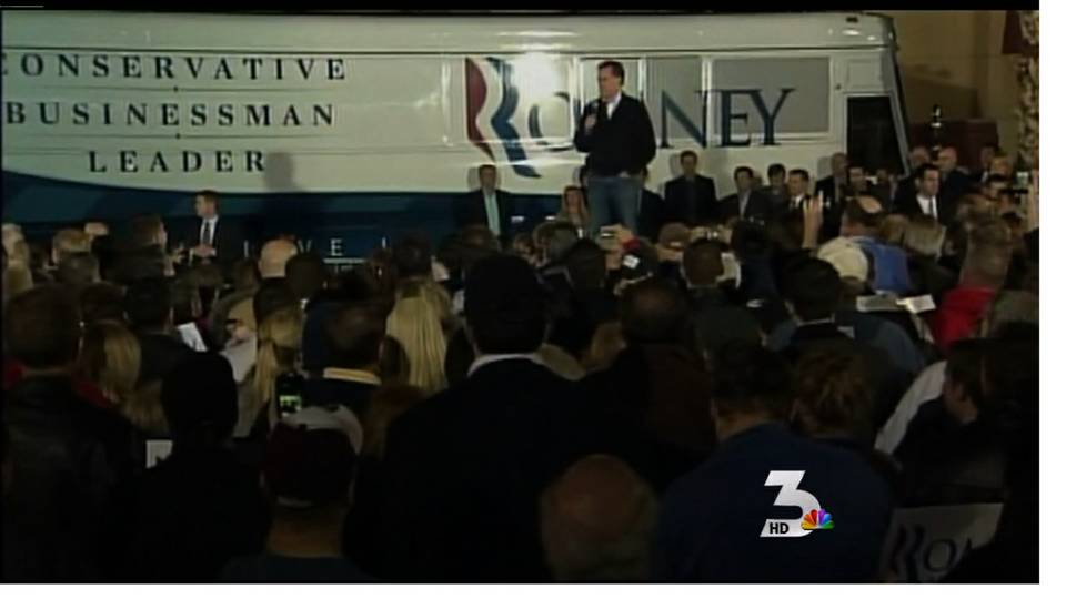 Romney campaigns in Henderson