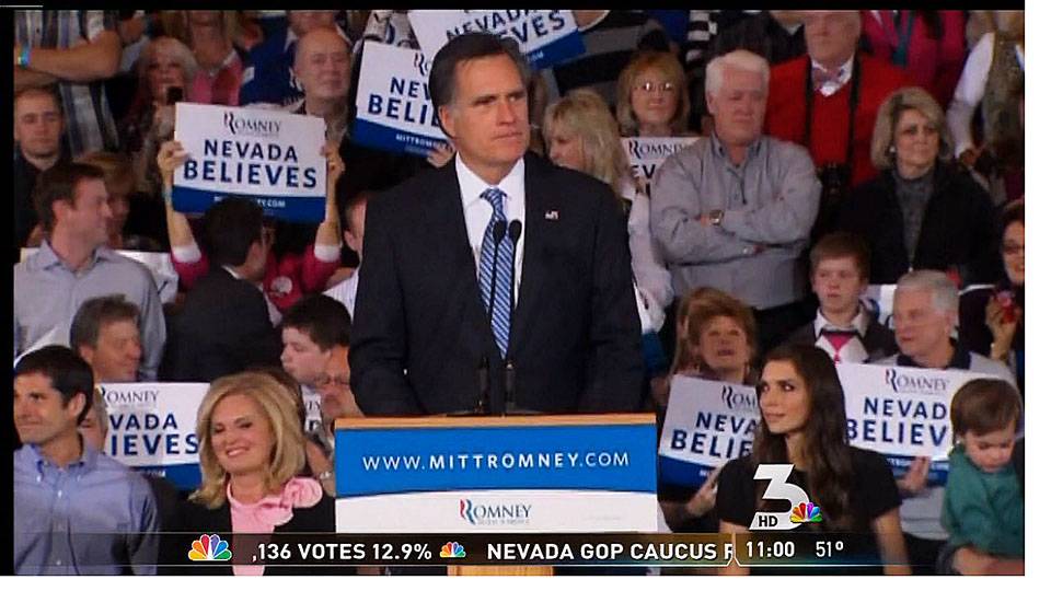 Romney wins Nevada caucuses