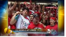 KSNV coverage of UNLV's road loss at conference rival New Mexico, Feb. 18, 2012.