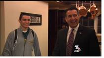 KSNV coverage of the Governor's Mansion, Feb. 20, 2012. Sandoval 