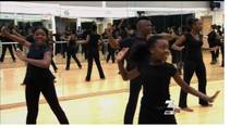 KSNV coverage a dance group impacting their neighborhood, Feb. 20, 2012.