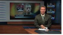KSNV coverage of UNLV basketball player Mike Moser's NBA chances, March 22, 2012.