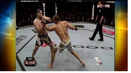 UFC fighters ready for match