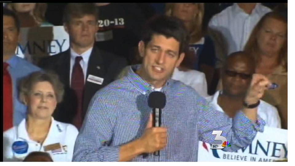 Paul Ryan visits Vegas as Romney\'s running mate
