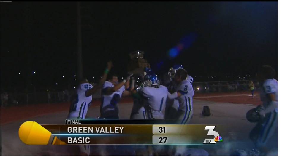 Green Valley High wins Henderson Bowl