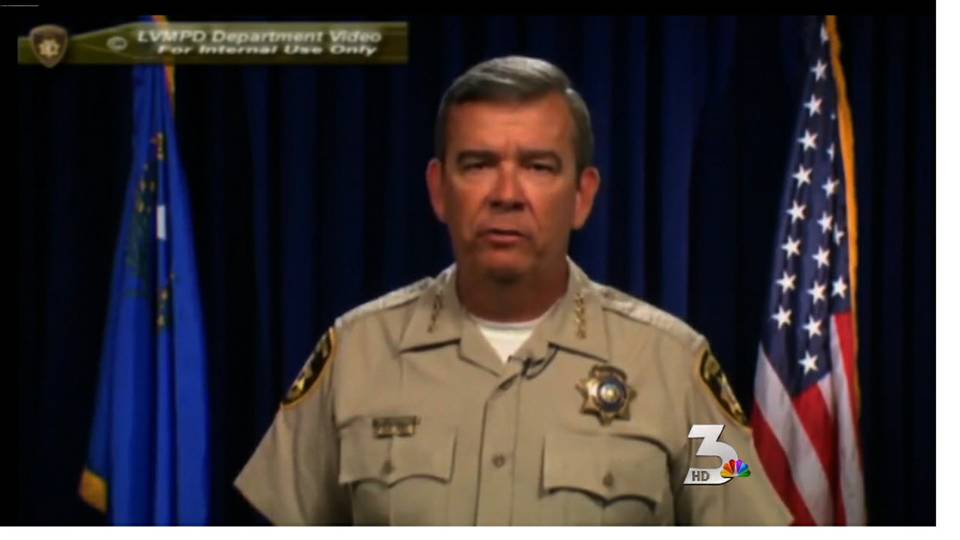 Metro Police sheriff releases video on grand jury case