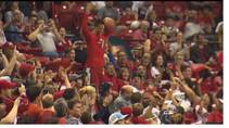 KSNV reports that the No. 19 ranked UNLV basketball team play an exhibition Scarlet and Red scrimmage, Oct. 18.   