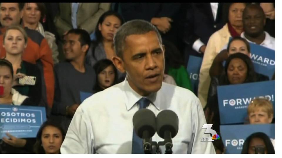 President Obama rallies supporters