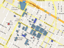 Downtown property map