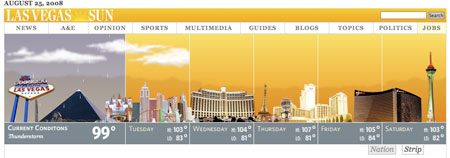 Las Vegas Sun weather