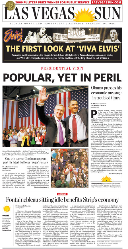 Las Vegas Sun newspaper