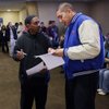Sun archive photo of Hire Our Heros job fair event for military members. Goodwill has a veteran and civilian hiring event on Tuesday, June 16, 2015, at the Boulevard Mall from 10 a.m. to 2 p.m.