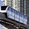 The Las Vegas Monorail pulls into the Convention Center station on Monday, Nov. 14, 2011.