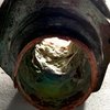 This IPEX water pipe fitting was taken from a Pulte home in Anthem. The corroded fittings can cause declining water pressure and leaks.