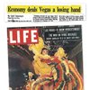 From top: Chicago Tribune, 1982; Life magazine, 1955; The Ogden Standard Examiner, 1931; The New York Times, 2000. All reported bad news about Las Vegas, but the city apparently was not paying attention.