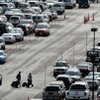 The economy parking lot at McCarran International Airport is jammed in this file photo from last summer. Spokesman Chris Jones said that last weekend was the first time in recent months the airport had to close down some parking lots because they were full and warned that Memorial Day weekend travelers should make sure they have plenty of time to reach their gates.