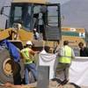 Traffic is seen Jan. 13, 2011, on Interstate 15 in a construction zone for the Interstate 15 South Design-Build South Project. 