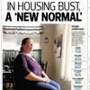 A portion of USA Today's front page is shown Feb. 8, which noted housing woes in Clark County. 