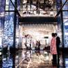 In the center of the casino floor sits Cosmopolitan's literal crown jewel. The Chandelier is a three-tiered bar and lounge encased by two million crystals dripping in strands from the ceiling almost to the floor, creating the sense of a fantastical, inhabited chandelier. 