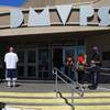 People outside the East Sahara Avenue Department of Motor Vehicles office.