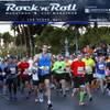 People run along the Las Vegas Strip during the Rock 'n' Roll Marathon in Las Vegas on Sunday, Nov. 13, 2016.  Chase Stevens/Las Vegas News Bureau