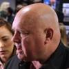 Dennis Hof smiles during an interview at his Love Ranch legal brothel in Crystal, Nev., on Tuesday, June 26, 2018. Hof won the Republican primary election for Nevada State Assembly District 36.