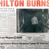 The front page of the Wednesday, Feb. 11, 1981, edition of the Las Vegas Sun on the Hilton fire.