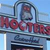 The exterior of Hooters Casino Hotel as seen from Rivea at Delano Las Vegas on Feb. 2, 2016.