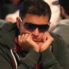 Owais Ahmed takes part in the $111,111 One Drop High Rollers No-Limit Hold'em event during the World Series of Poker Wednesday, June 26, 2013 at the Rio.