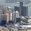 This Dec. 2, 2014 photo shows American Coney Island and Lafayette Coney Island, rival eateries located side by side in downtown Detroit. Coney-style hot dogs are a tradition in Michigan, served with onions, mustard and chili. The two restaurants were founded by brothers who were Greek immigrants in the early 20th century and many locals swear allegiance to one or the other. 