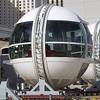 The High Roller observation wheel at the Linq as seen during a hard hat tour Wednesday, Jan. 22, 2014.