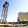 A view of vacant land west of Mandalay Bay on Thursday, Aug. 28, 2014. Developer Jack Kashani is said to be buying the 63-acre parcel to build a two million-square-foot fashion-industry expo center. 