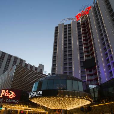 Las Vegas, like no other place in the U.S., blurs the line between what's considered passé and what’s considered retro and hip. Today, the Plaza celebrates the “future” arrival date of ...