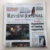 An exterior photo of the Las Vegas Review-Journal.