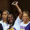 Supporters applaud during the minimum wage increase vote as the Los Angeles City Council votes to raise the minimum wage in the city to $15 an hour by 2020, making it the largest city in the nation to do so, in Los Angeles Tuesday, May 19, 2015.