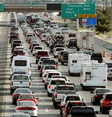 The parade of bumper-to-bumper traffic is a Sunday afternoon ritual heading back to California. Residents of California accounted for 21% of visitors to Las Vegas ...