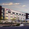 A rendering shows Henderson Hospital, which is expected to open in October 2016 at the corner of Gibson Road and Galleria Drive. The foundation for the hospital was poured Thursday, July 9, 2015.