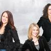 Women executives of Switch playfully poke fun at traditional gender expectations in the tech industry by modeling in the style of a Vanity Fair cover. They are, from left, Missy Young, Terri Borden, Tracy Brown, Jaclyn Miller, Lesley McVay and Kristi Overgaard.