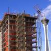 A view of the Lucky Dragon Hotel & Casino construction site at 300 W. Sahara Ave. Sunday, Aug. 30, 2015.