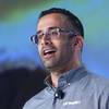 Rahul Sood, CEO and Co-Founder of Unikrn, a Seattle, WA based gaming and entertainment Company focused on eSports, gives a keynote address during the Global Gaming Expo (G2E) in the Sands Expo Center Thursday Oct. 1, 2015.